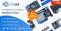 ThemeForest - Liviza v2.0 - Immigration Consulting WordPress Theme - 25612762