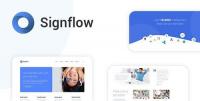 ThemeForest - Signflow v1.0 - Tech And Startup Template (Update - 25 October 19) - 21297671