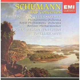 Schumann - Les Concertos - Piano, Violin Cello & ors - Philharmonia, Barenboim, Philharmoniker, Tennstedt & ors