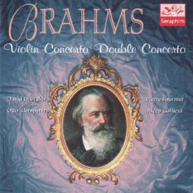 Brahms- Concerto for Violin op 77,  Concerto for Violin and Cello op 102 - Philharmonia Orchestra - Alceo Galliera, David Oistrakh