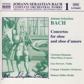 Bach ‎– Concertos For Oboe And Oboe D'Amore - Cologne Chamber Orchestra, Müller-Brühl, Hommel, Stewart
