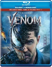 Venom (2018) Blu-Ray 1080p Org DD 5.1 Telugu + Tamil + Hindi + Eng[MB]
