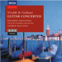 Vivaldi, Giuluani, Paganini ‎– Guitar Concertos - Eduardo Fernandez, English Chamber Orchestra, George Malcolm