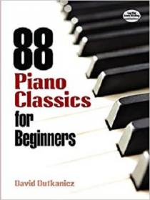88 Piano Classics for Beginners (MOBI)
