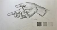 Udemy - Realistic pencil sketch of a human hand