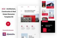 ThemeForest - Arial v1.0 - Architecture, Construction & Real Estate Elementor Template Kit - 26117232