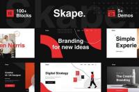 ThemeForest - Skape v1.0 - Creative Digital Business Elementor Template Kit (Update - 13 May 20) - 26417206