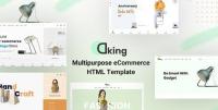 ThemeForest - Dking v1.0 - Multipurpose eCommerce HTML Template - 26752719