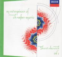 Masterpieces of Chamber Music - Shostakovich - Quintet, Sonata - Melos Ensemble, Fitzwilliam String Quartet CD3