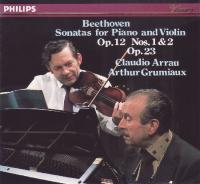 Beethoven - Sonatas Piano and Violin Nos 1, 2 & 4 - Arthur Grumiaux (violin) & Claudio Arrau (piano)