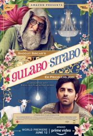 Gulabo Sitabo (2020) [Hindi - 720p HD AVC UNTOUCHED - x264 - DD 5.1 (640Kbps) - 3.2GB - ESubs]