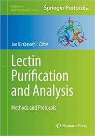 Lectin Purification and Analysis - Methods and Protocols (Methods in Molecular Biology
