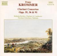 Franz Krommer - Clarinet Concertos Opp  35, 36 & 91 - Nicolaus Esterhazy Sinfonia, Kalman Berkes