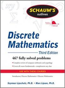 Schaum's Outline of Discrete Mathematics, Revised Third Edition [True PDF]