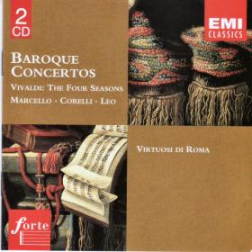 Baroque Concertos - Works Of Vivaldi, Bach, Corelli, Leo - I Virtuosi Di Roma, Renato Fasano - 2CDs