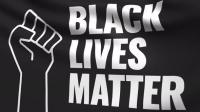 Videohive - Black Lives Matter Cloth Flag 4K 27286034