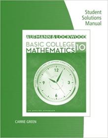 Basic College Math - An Applied Approach, 10th Edition