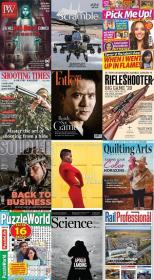 30 Assorted Magazines - July 13 2020