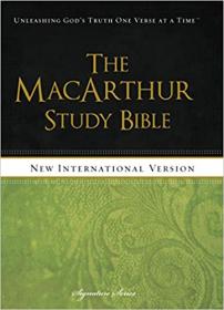 NIV, The MacArthur Study Bible, Hardcover - Holy Bible, New International Version