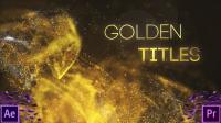 Videohive - Golden Partilce Titles 26304119