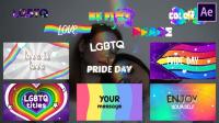 Videohive - LGBTQ Titles And Scenes  After Effects - 27733559