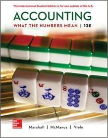 Accounting - What the Numbers Mean, 12th Edition