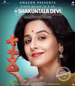 Shakuntala Devi (2020)[Proper Hindi - 720p HDRip - x265 - HEVC - DD 5.1 - 950MB - ESubs]