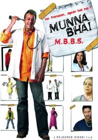 Munna Bhai M B B S  (2003) Hindi 1080p 10bit NF WEBRip x265 HEVC DDP 5.1 ESub ~ TombDoc