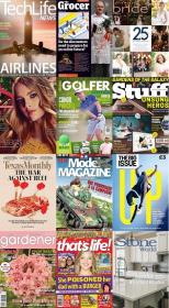 50 Assorted Magazines - August 28 2020