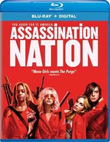 Assassination Nation (2018) 1080p 10bit Bluray x265 HEVC [Org DD 5.1 Hindi + DD 5.1 English] MSubs ~ TombDoc