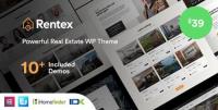 ThemeForest - Rentex v1.5.8 - Real Estate WordPress Theme - 27777605