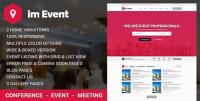 ThemeForest - Im Event v1.0 - Event Management HTML Template with RTL version (Update - 15 April 16) - 12621229
