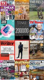 40 Assorted Magazines - September 18 2020