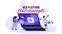 Videohive - Web platform - Flat Concept 28730472