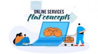 Videohive - Online services - Flat Concept 28830201
