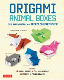 Origami Animal Boxes Kit - Cute Paper Models with Secret Compartments!