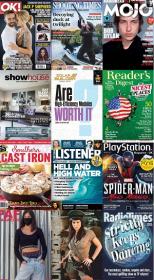 50 Assorted Magazines - October 23 2020