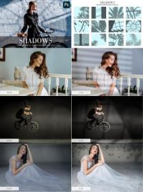 CreativeMarket - Shadows Overlays Photoshop 4943045