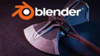 Udemy - Blender - create Thor's Stormbreaker from start to finish
