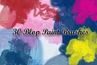 30 Blop Paint Brushes