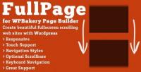 CodeCanyon - FullPage for WPBakery Page Builder v2.1.3 - 13112364 - NULLED