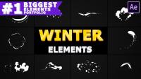 Videohive - Winter Elements Pack  After Effects 29593330