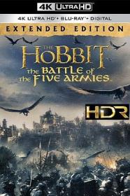 The Hobbit The Battle of the Five Armies 2014 Extended Edition BDRip 2160p UHD HDR Eng TrueHD DD 5.1