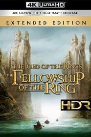LOTR The Fellowship of the Ring 2001 Extended Edition BDRip 2160p UHD HDR Eng TrueHD DD 5.1