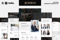 ThemeForest - JUSTICO v1.0.0 - Law Firm Elementor Template Kit - 29751800