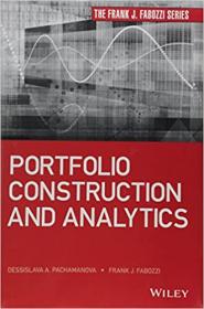 Portfolio Construction and Analytics [EPUB]
