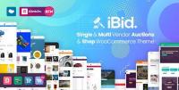 ThemeForest - iBid v2.7 - Multi Vendor Auctions WooCommerce Theme - 24923136