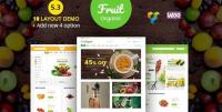 ThemeForest - Food Fruit v5.6.0 - Organic Farm, Natural RTL Responsive WooCommerce WordPress Theme - 19858481