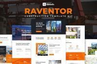 ThemeForest - Raventor v1.0.0 - Construction & Architecture Elementor Template Kit - 30219940