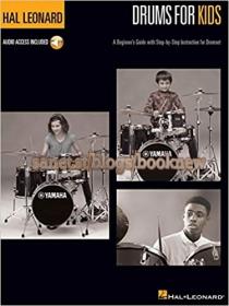 Hal Leonard Drums for Kids - A Beginner's Guide with Step-by-Step Instruction for Drumset (BATTERIE)